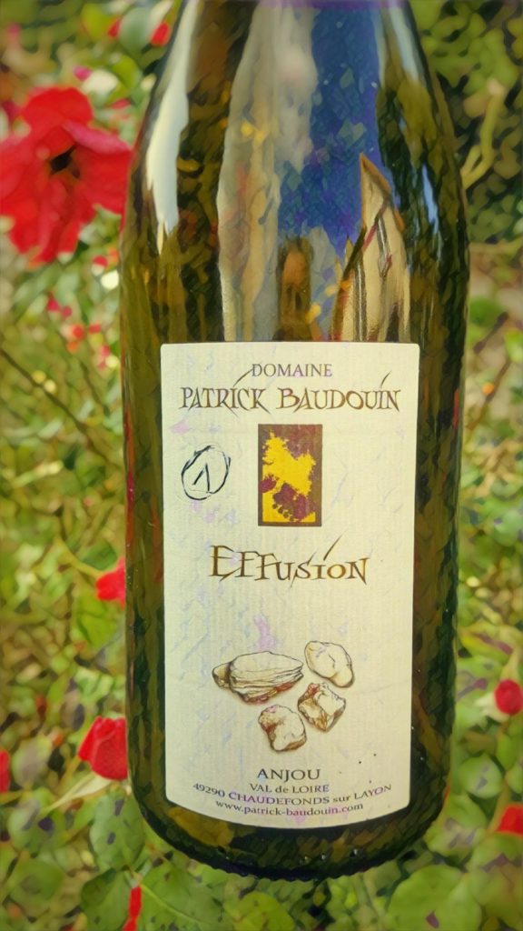 Anjou, Domaine Patrick Baudouin, , cuvée Effusion 2014